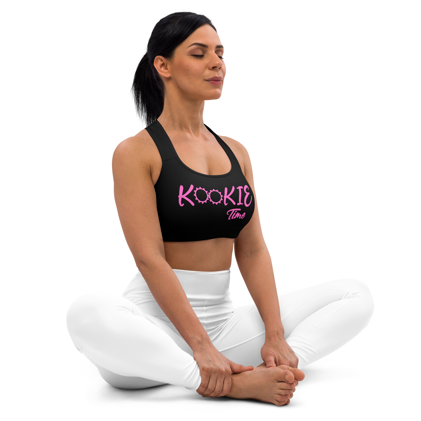 Kookie Time Sports Bra .: Black :.