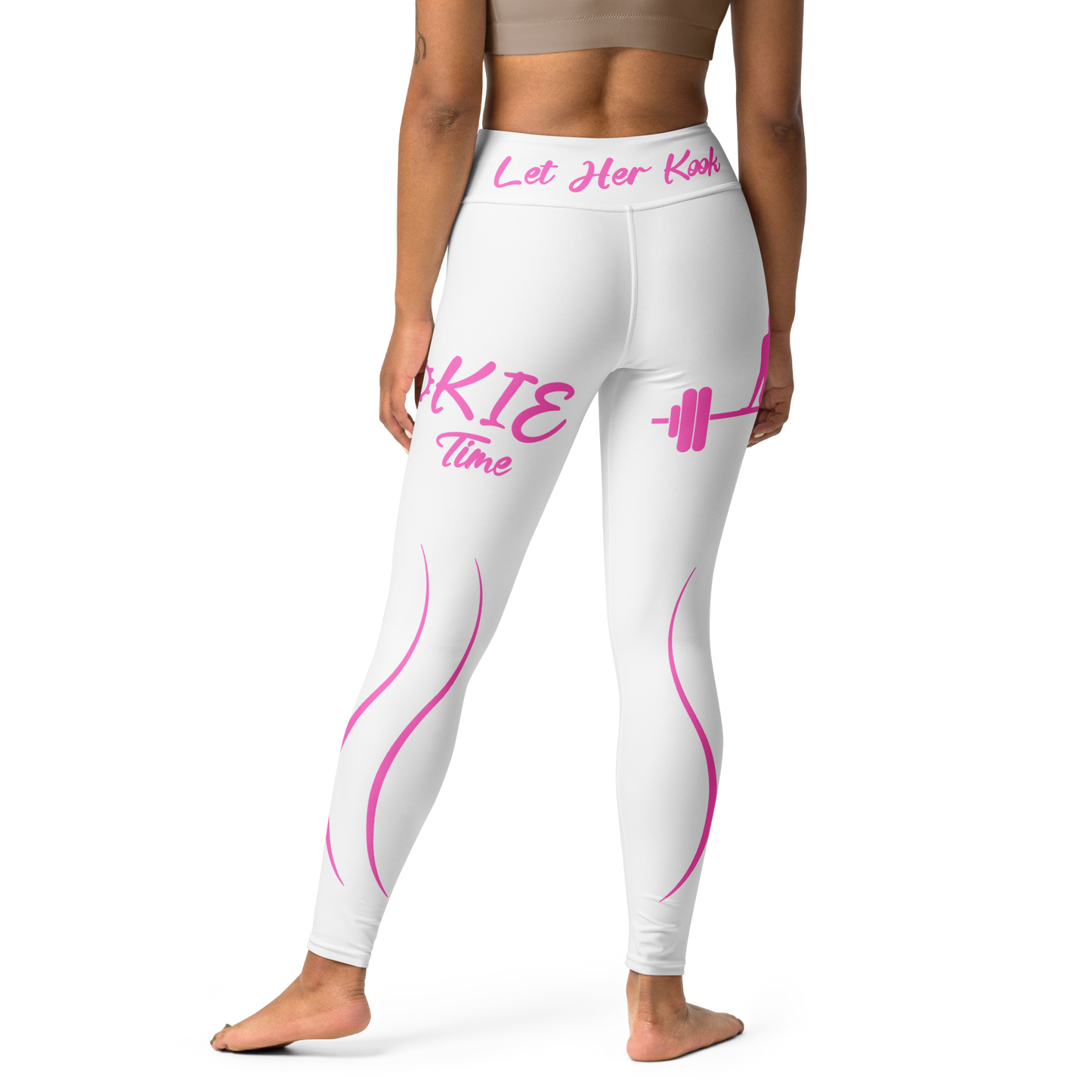 Kookie Time Yoga Pants .: White :.