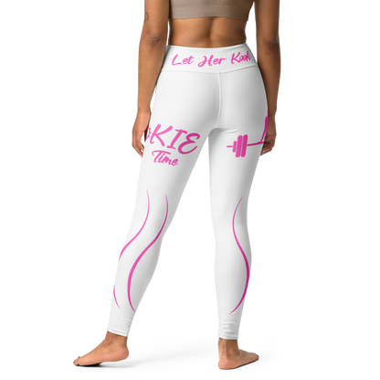 Kookie Time Yoga Pants .: White :.