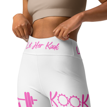 Kookie Time Yoga Pants .: White :.