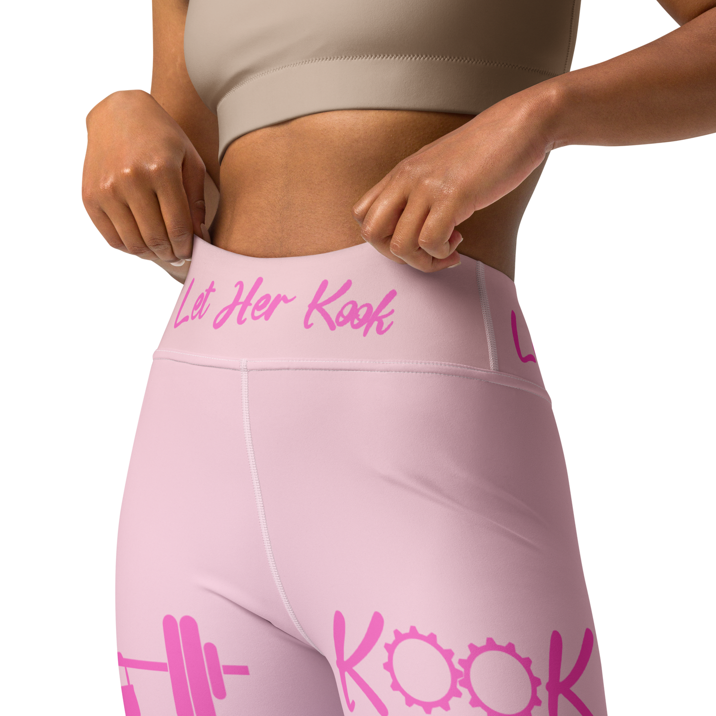 Kookie Time Yoga Pants .: Pink Sky :.