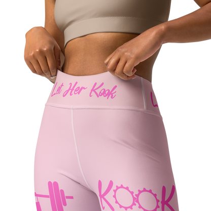 Kookie Time Yoga Pants .: Pink Sky :.