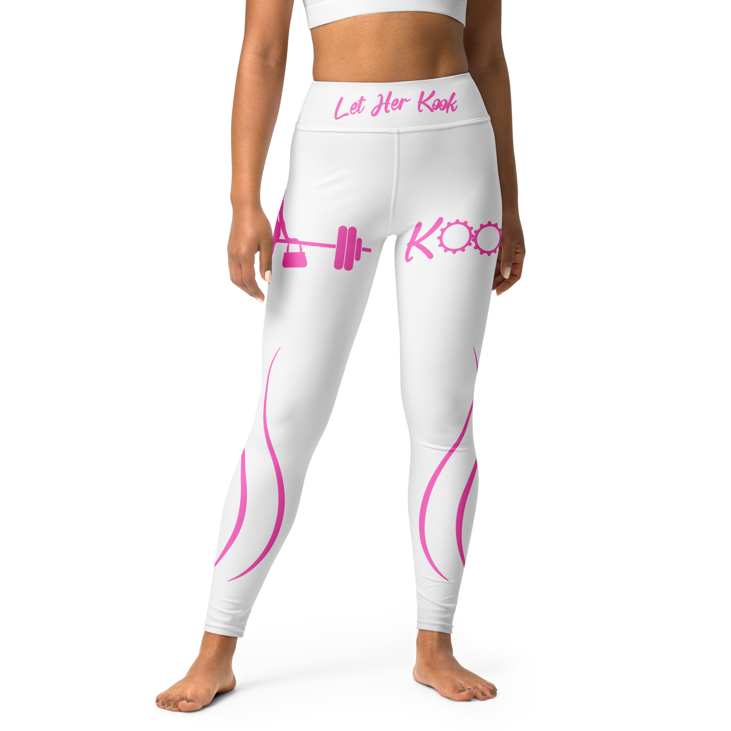 Kookie Time Yoga Pants .: White :.