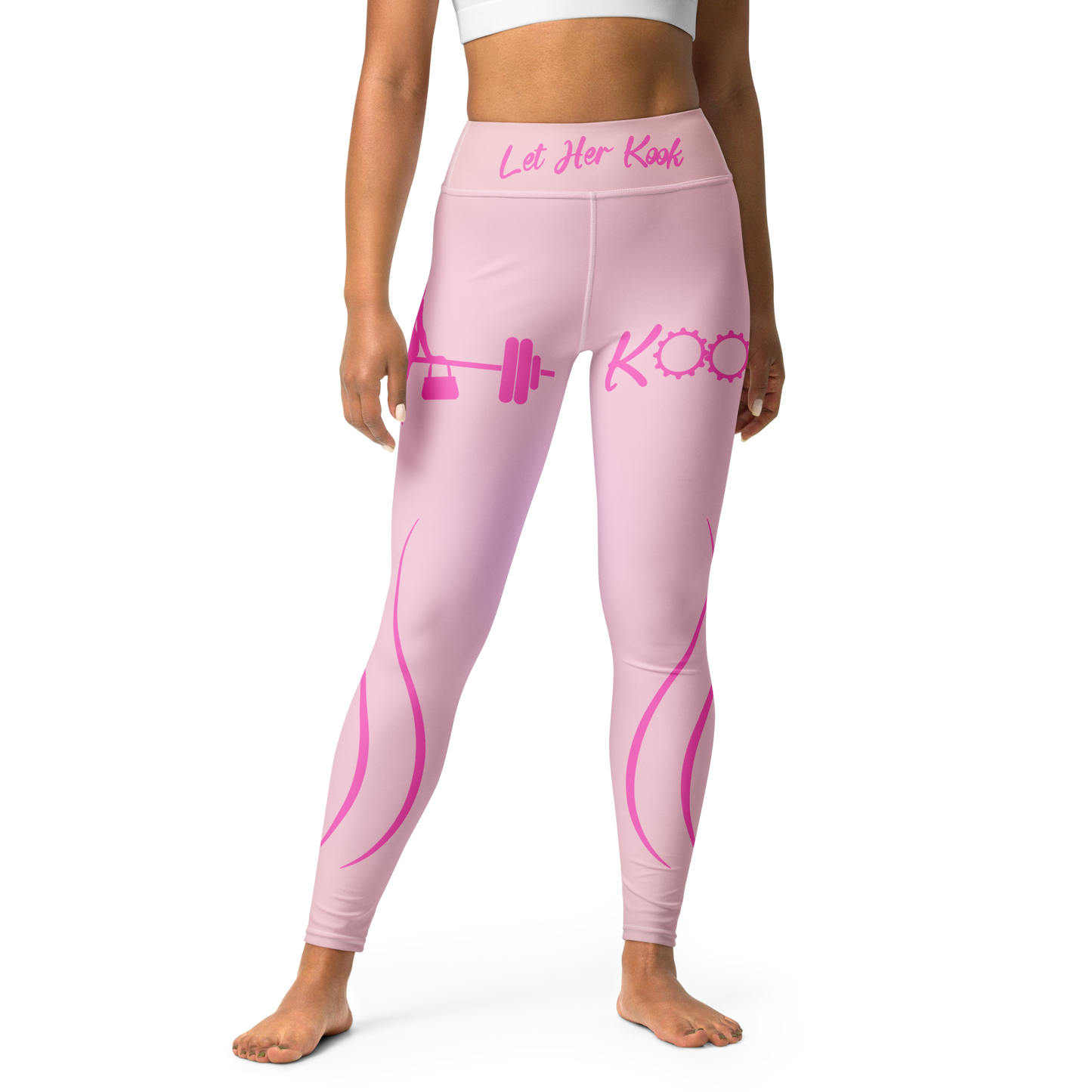 Kookie Time Yoga Pants .: Pink Sky :.