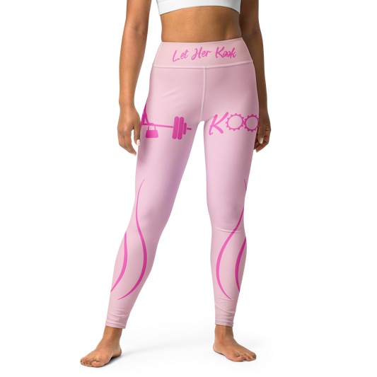 Kookie Time Yoga Pants .: Pink Sky :.