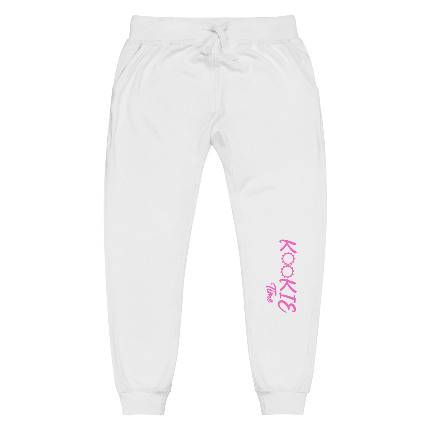 Kookie Time Sweatpants .: White :.