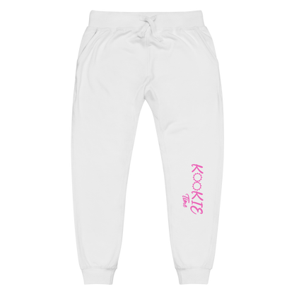 Kookie Time Sweatpants .: White :.