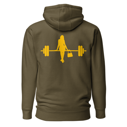 Kookie Time Hooded Sweatshirt .: Olive Green :.