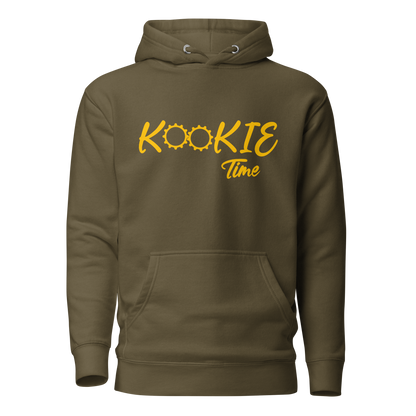 Kookie Time Hooded Sweatshirt .: Olive Green :.