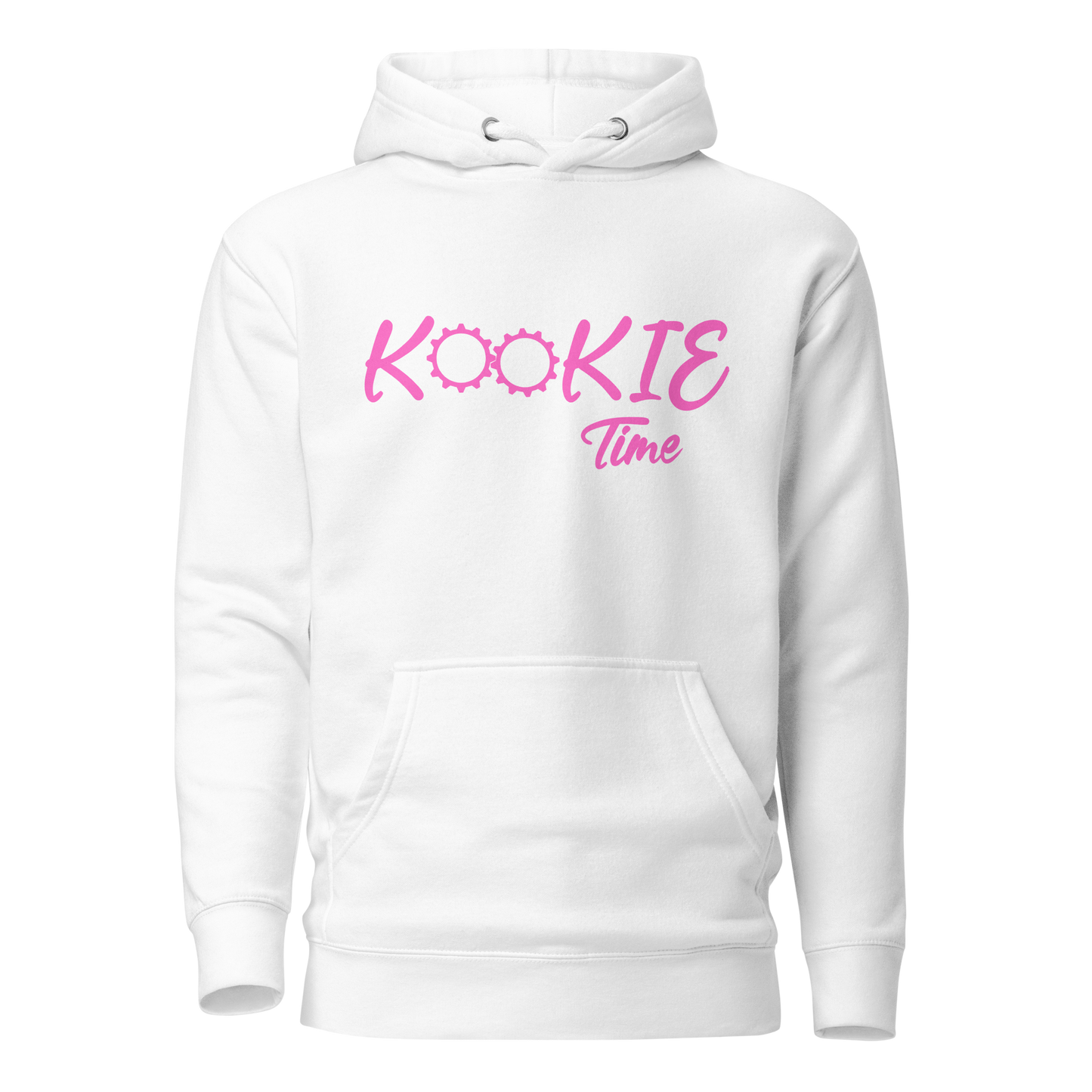 Kookie Time Hooded Sweatshirt .: White :.