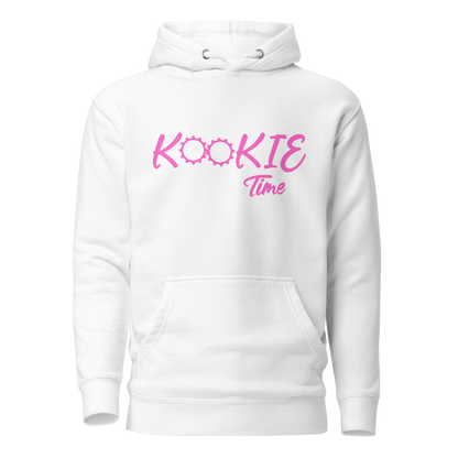 Kookie Time Hooded Sweatshirt .: White :.